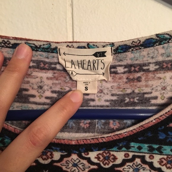 Long sleeve crop top size small - Picture 2 of 2